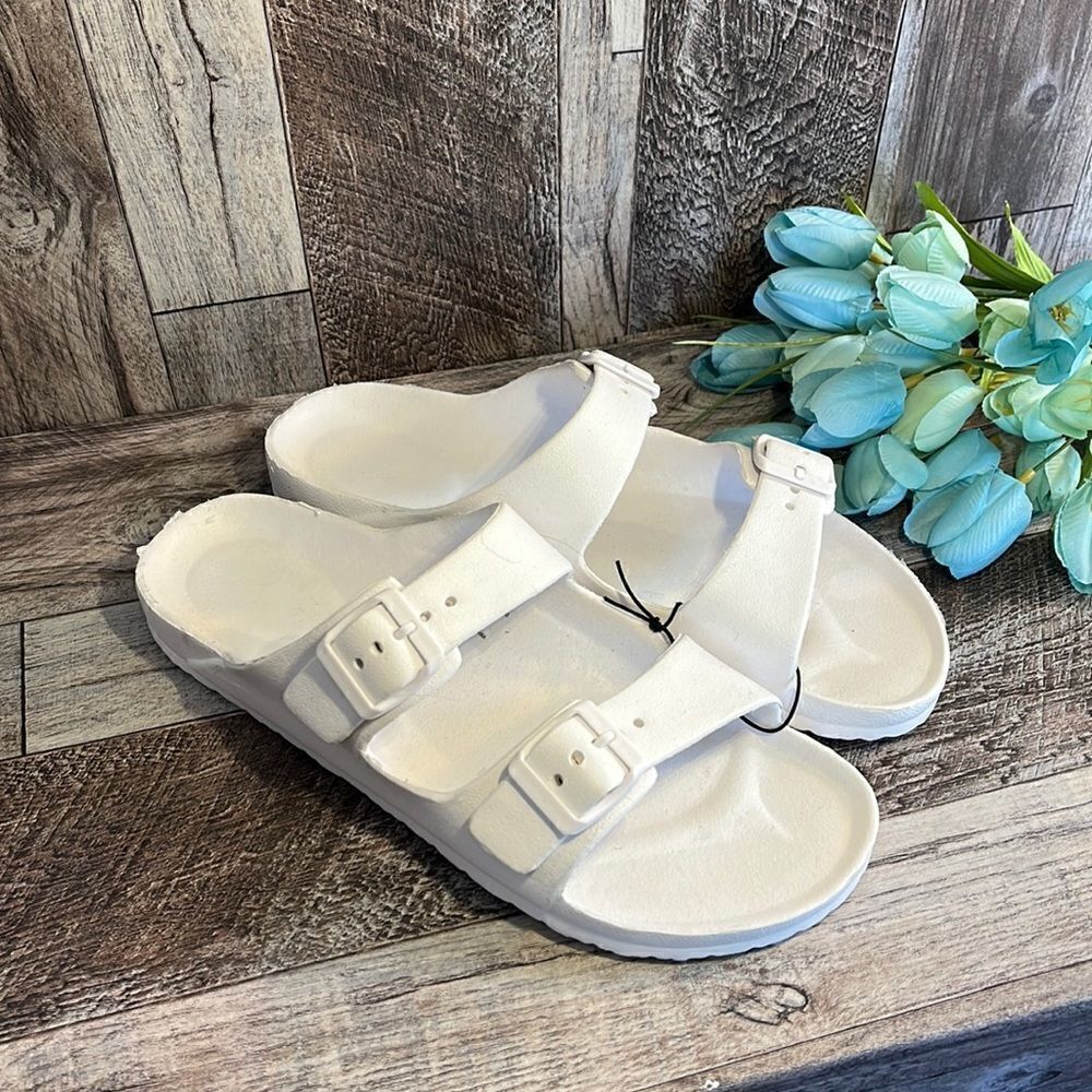 Women's White Sandals